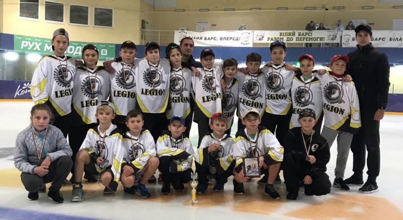 Команда ІФ ОДЮСШ “Легіон” на Всеукраїнському турнір з хокею з шайбою на кубок Костянтина Косянчука