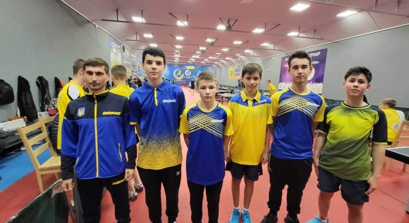 Перший тур Дитячої ліги з тенісу настільного