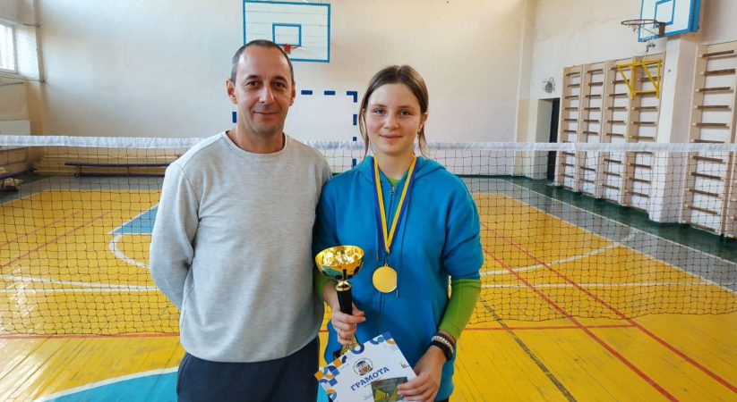 Змагання з бадмінтону серед дівчат 5-7 класів