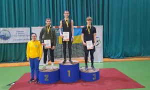 Новорічний чемпіонат області з легкої атлетики серед юнаків