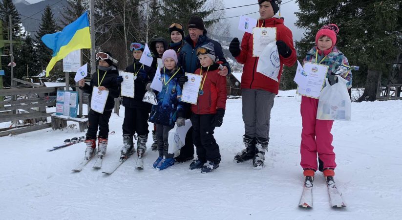 Першість Івано-Франківської ОДЮСШ із гірськолижного спорту серед дівчат та юнаків