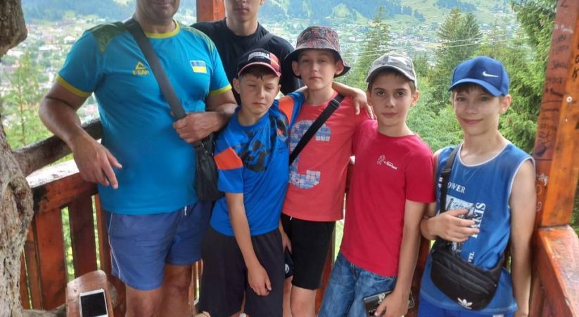 Навчально-тренувальний збір у спортсменів відділення боротьби вільної