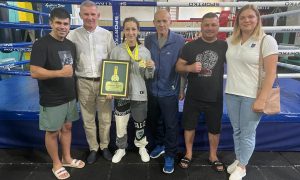 Зустріч з переможницею чемпіонату Європи з боксу