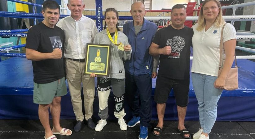 Зустріч з переможницею чемпіонату Європи з боксу