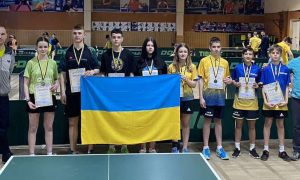 Чемпіонат України серед кадетів 2009 р.н та молодших з тенісу настільного