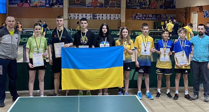 Чемпіонат України серед кадетів 2009 р.н та молодших з тенісу настільного