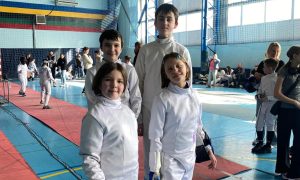 Цими вихідними в Ужгороді відбувся черговий етап Дитячої всеукраїнської Ліги з фехтування «Горець-2025» під керівництвом Миронюка В.В.