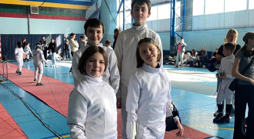 Цими вихідними в Ужгороді відбувся черговий етап Дитячої всеукраїнської Ліги з фехтування «Горець-2025» під керівництвом Миронюка В.В.