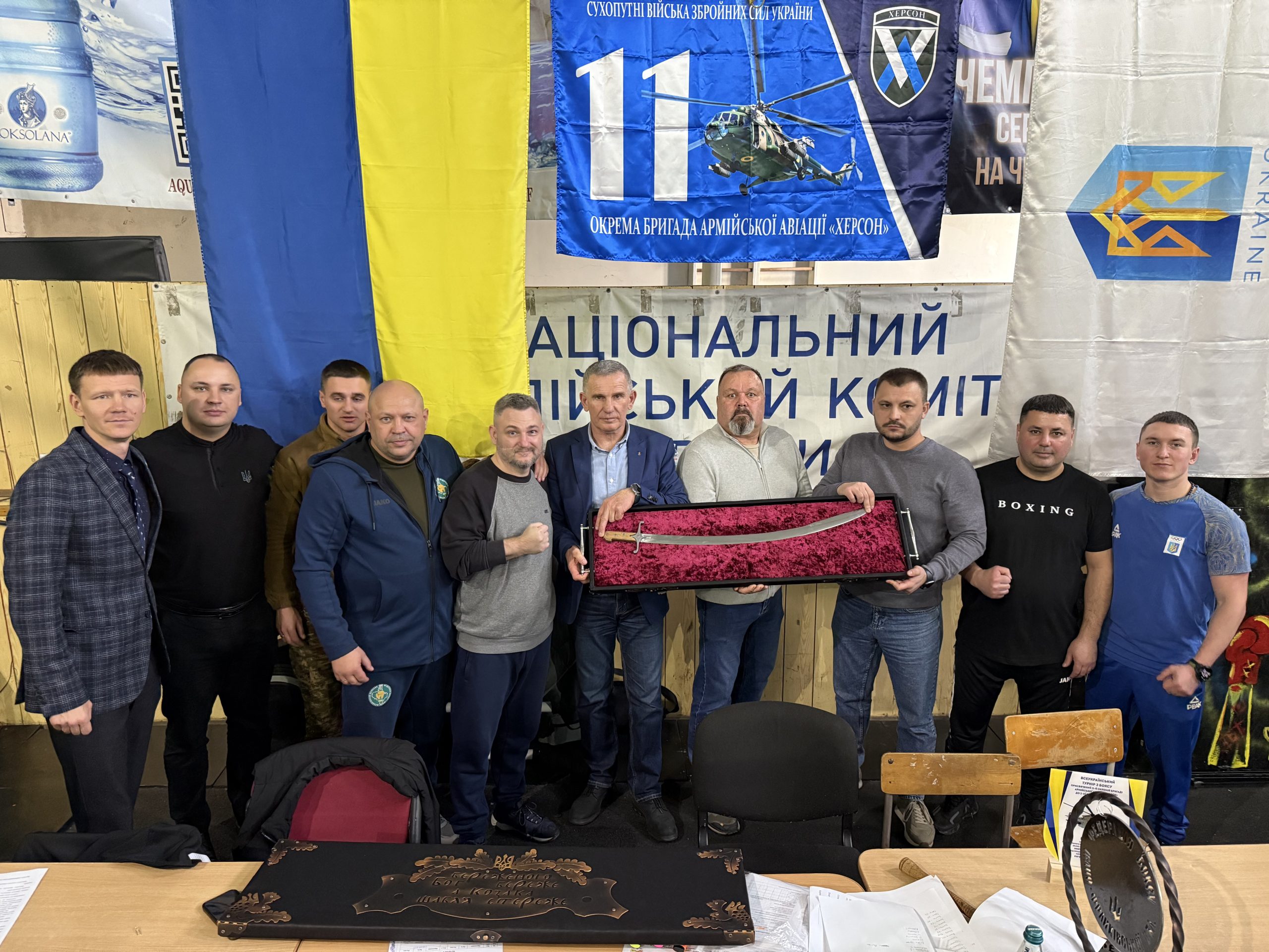🥊 Відкритий турнір з боксу, присвячений 11-й окремій бригаді армійської авіації «Херсон» та 3-й річниці звільнення міста Херсон